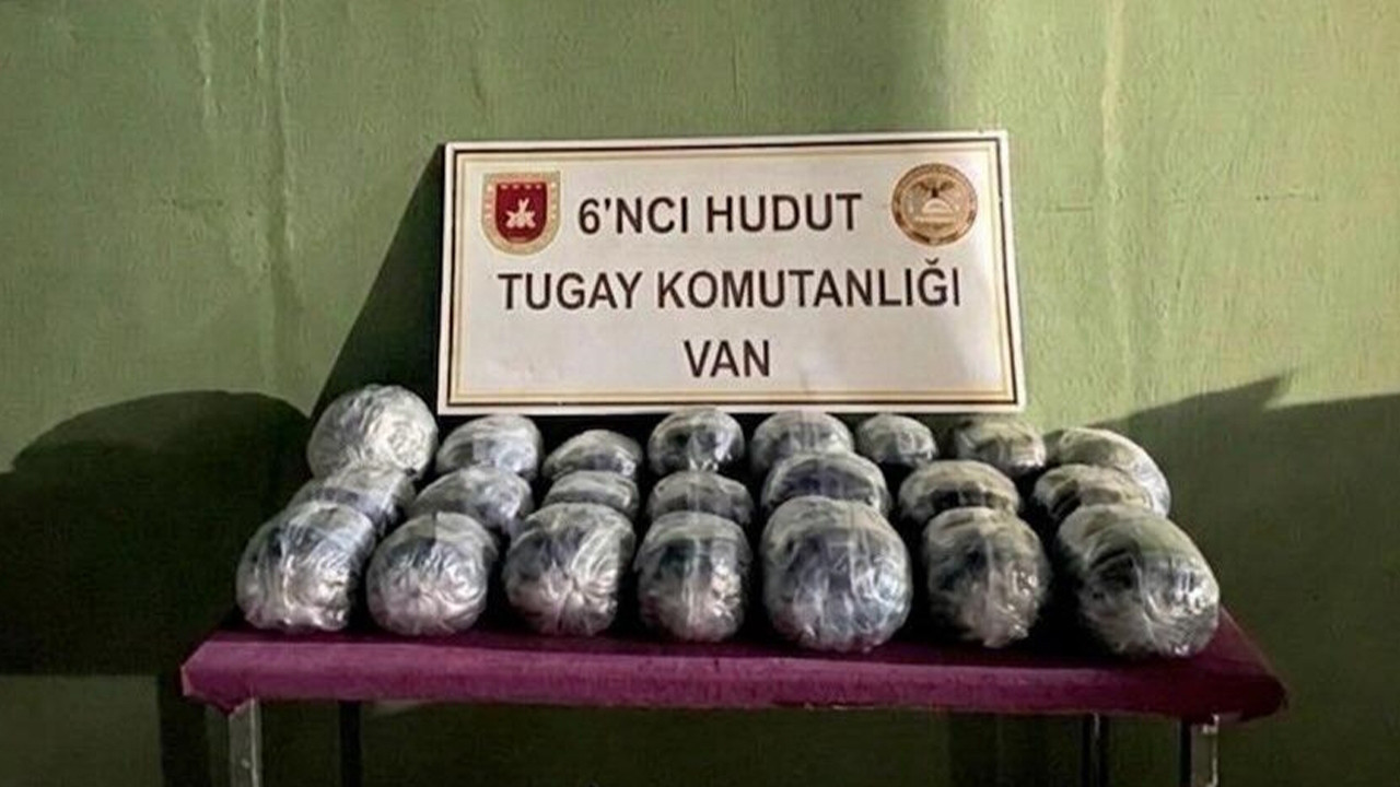 Van ve Hatay sınır hatlarında uyuşturucu ele geçirildi