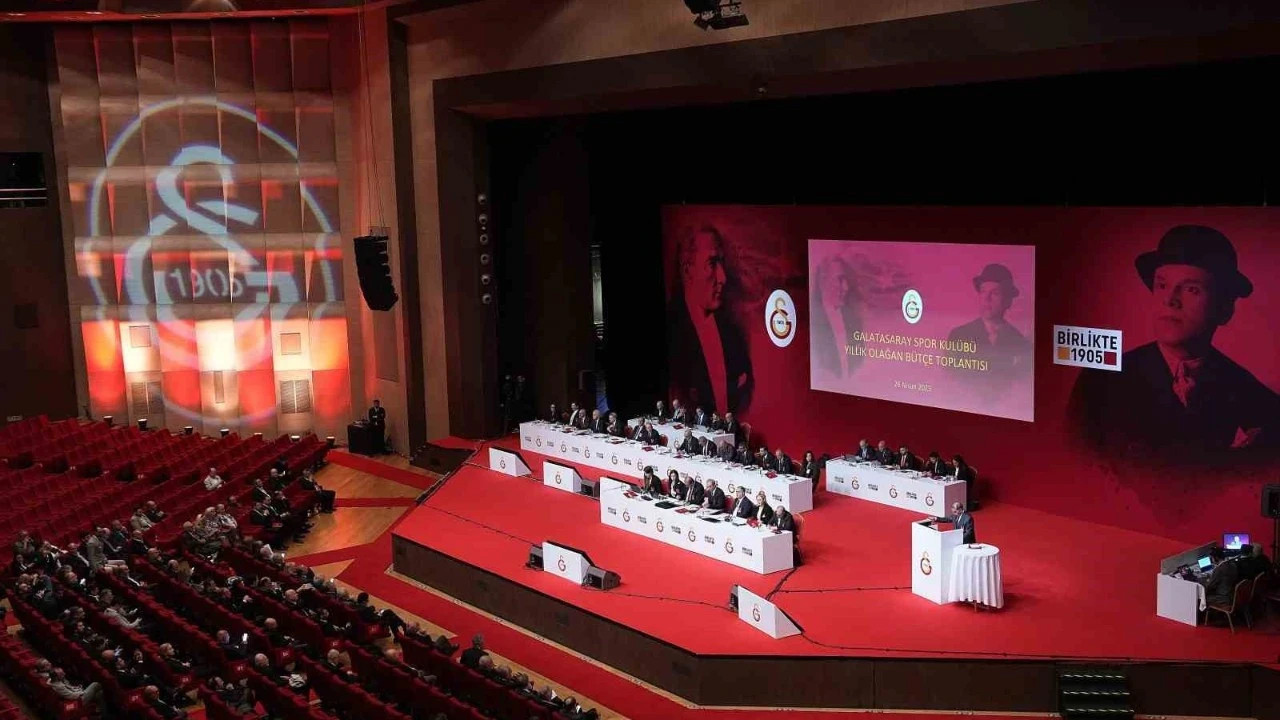 Galatasaray’da yıllık bütçe toplantısı başladı
