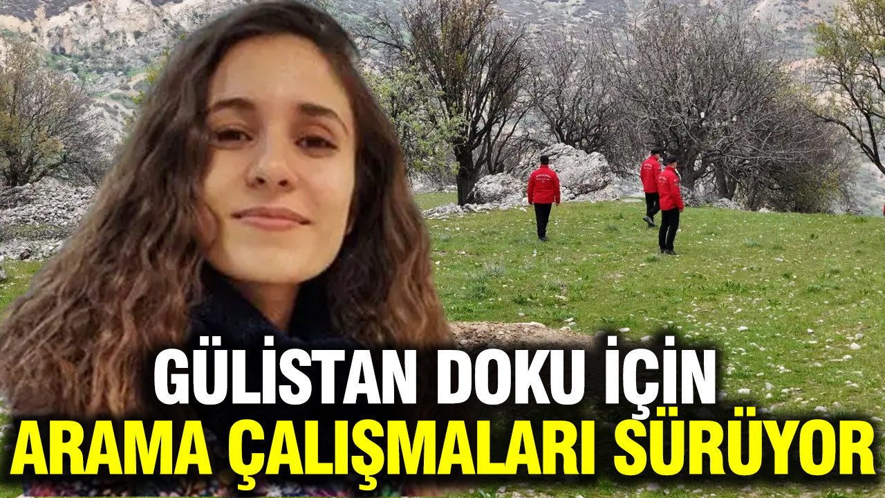 Gülistan Doku için Tunceli’de arama çalışmaları sürüyor