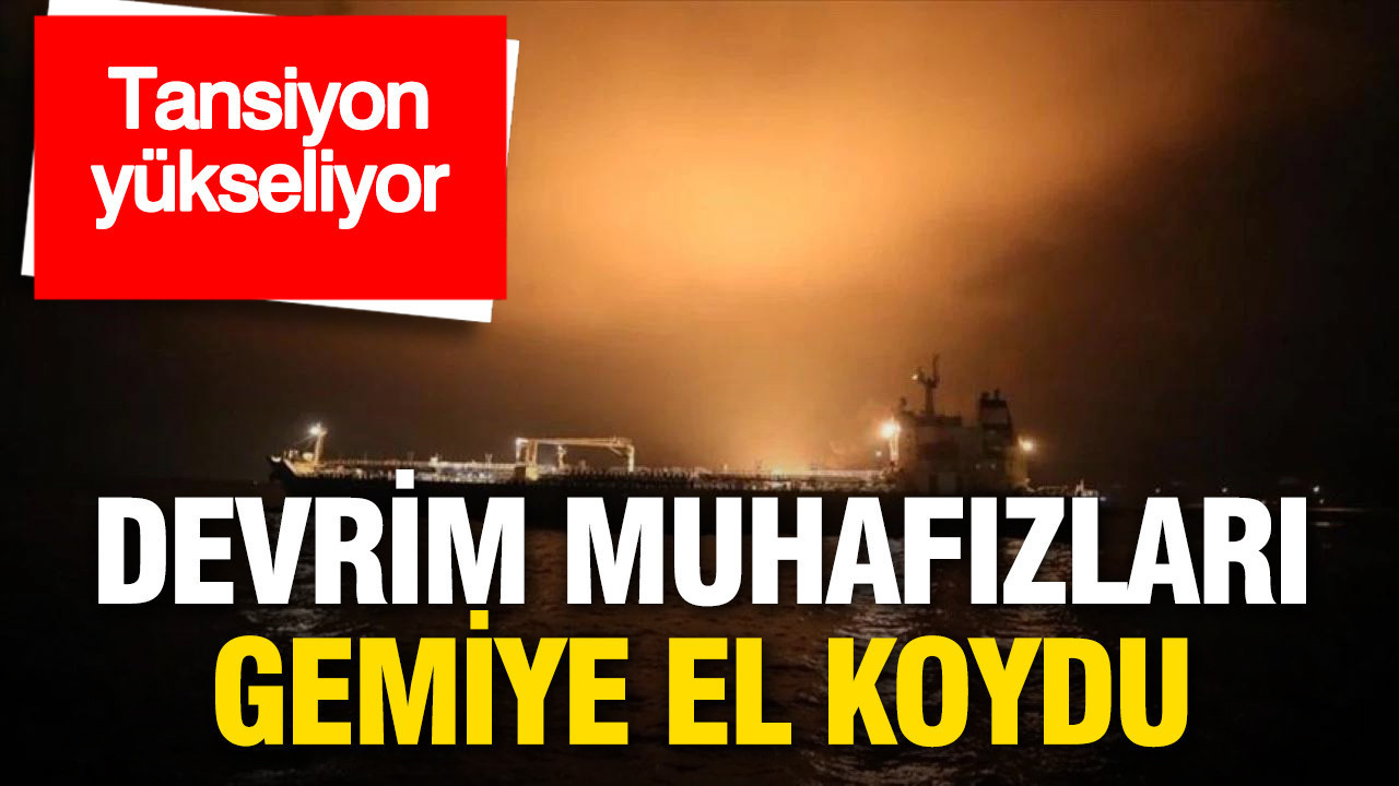 İran Devrim Muhafızları duyurdu: Şüpheli gemiye el koyduk