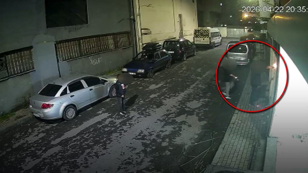 İstanbul'da esnafı ayağa kaldıran olay: Alevli odun parçasıyla yazı yazdıktan sonra işyerine attılar