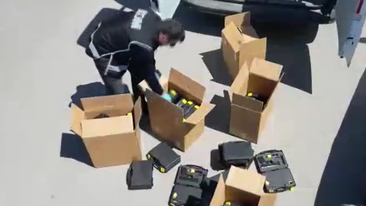 Minibüsten cephanelik çıktı