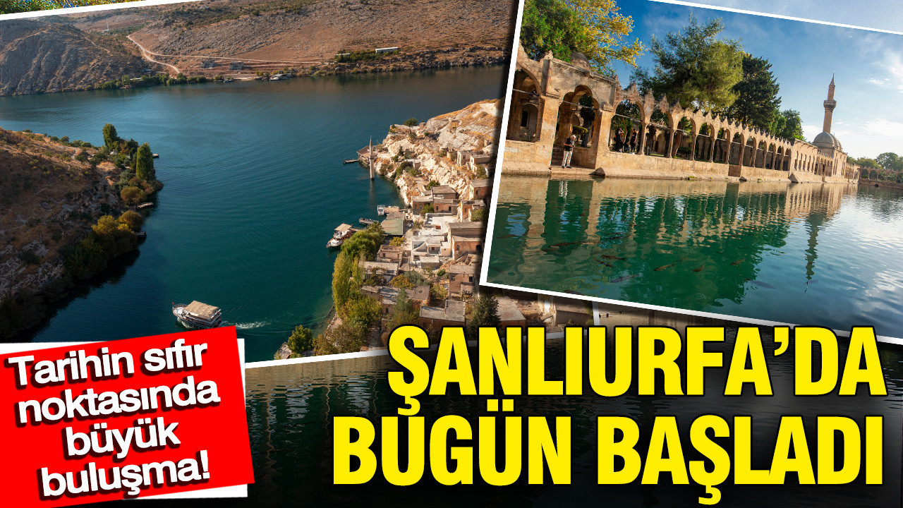 Peygamberler Şehri’nde sanat rüzgarı: Kültür Yolu Festivali Şanlıurfa’da