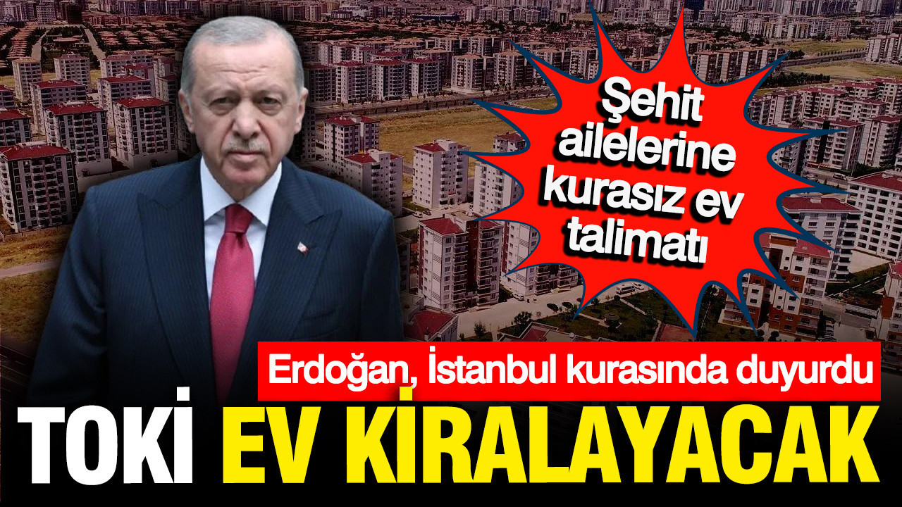 TOKİ'de büyük sürpriz: Erdoğan talimat verdi, hepsi hak sahibi oldu