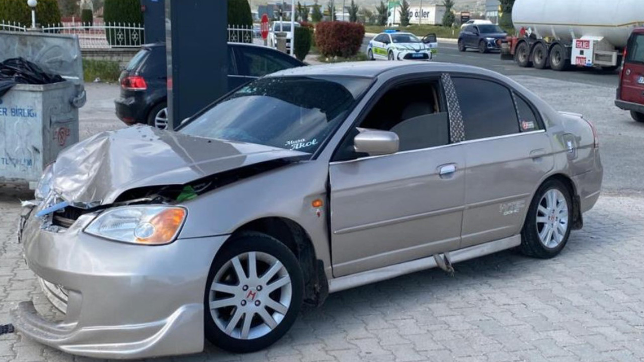 Elazığ-Diyarbakır Yolu’nda çarpışma: 1 yaralı