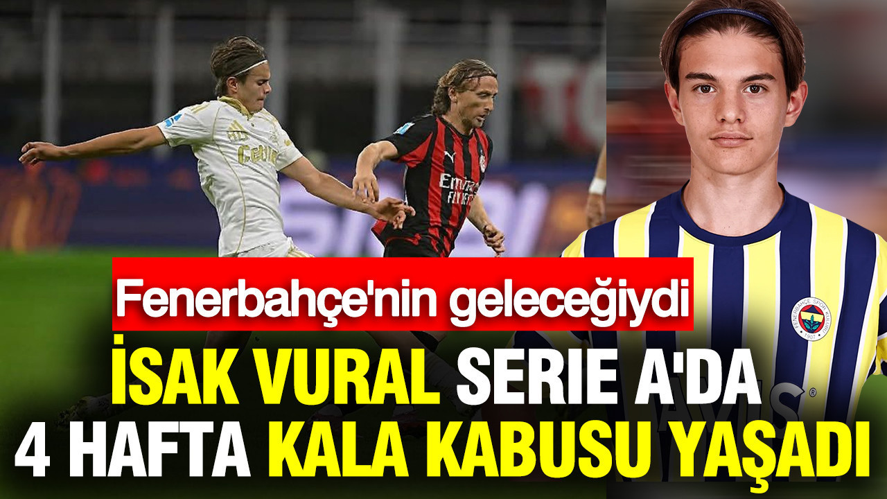 Eski Fenerbahçeli İsak Vural Serie A'da 4 hafta kala kabusu yaşadı