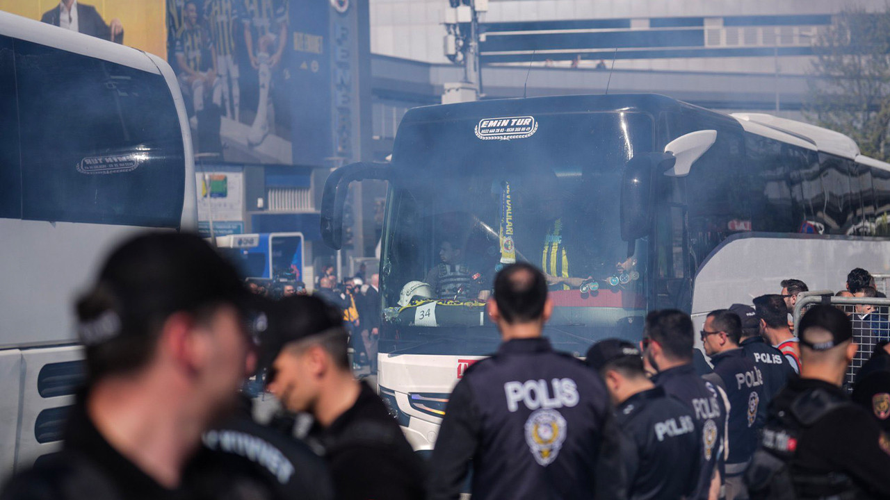 Fenerbahçe taraftarı Rams Park'a ulaştı