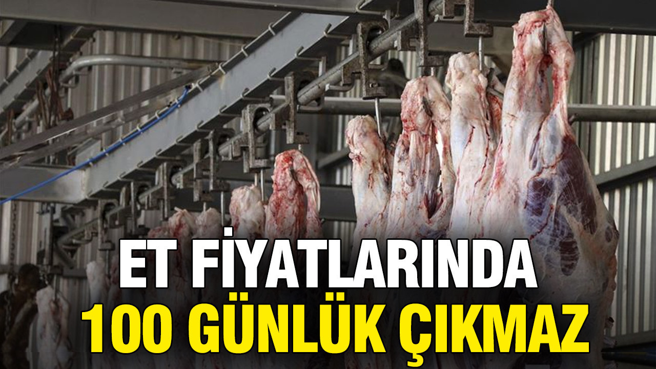 Kurban bayramı öncesi et fiyatlarında 100 günlük çıkmaz