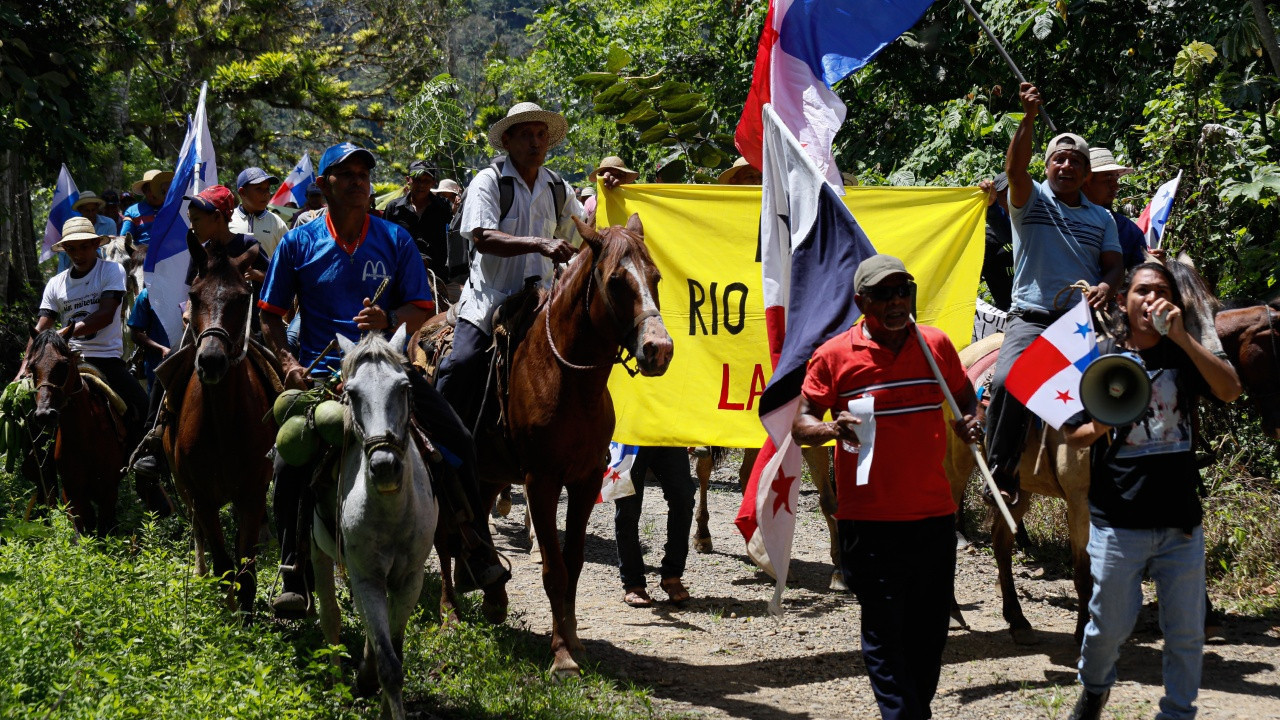 Panama'da baraj isyanı