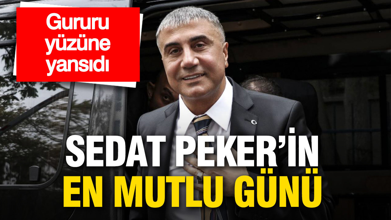 Sedat Peker'in en mutlu günü: O anları sosyal medyada paylaştı