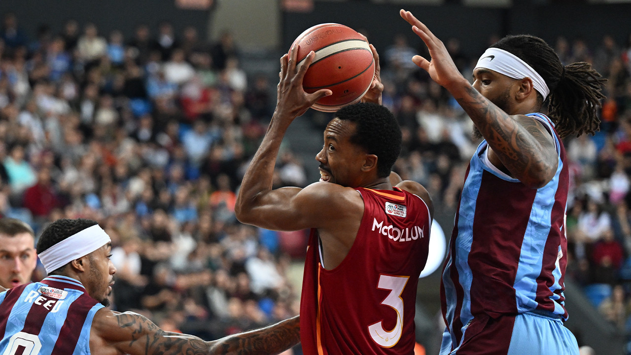 Trabzonspor evinde Galatasaray'ı 79-69 mağlup etti