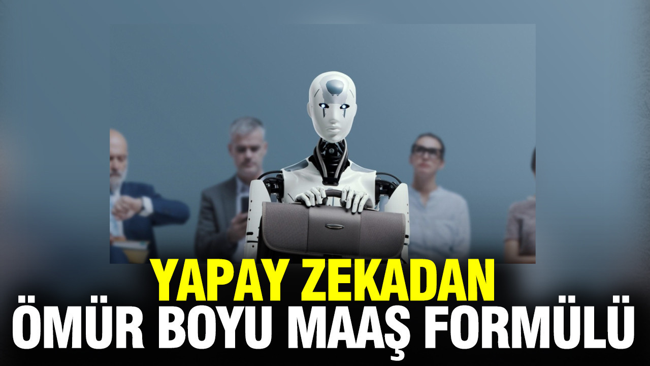 Yapay zekadan ömür boyu maaş formülü