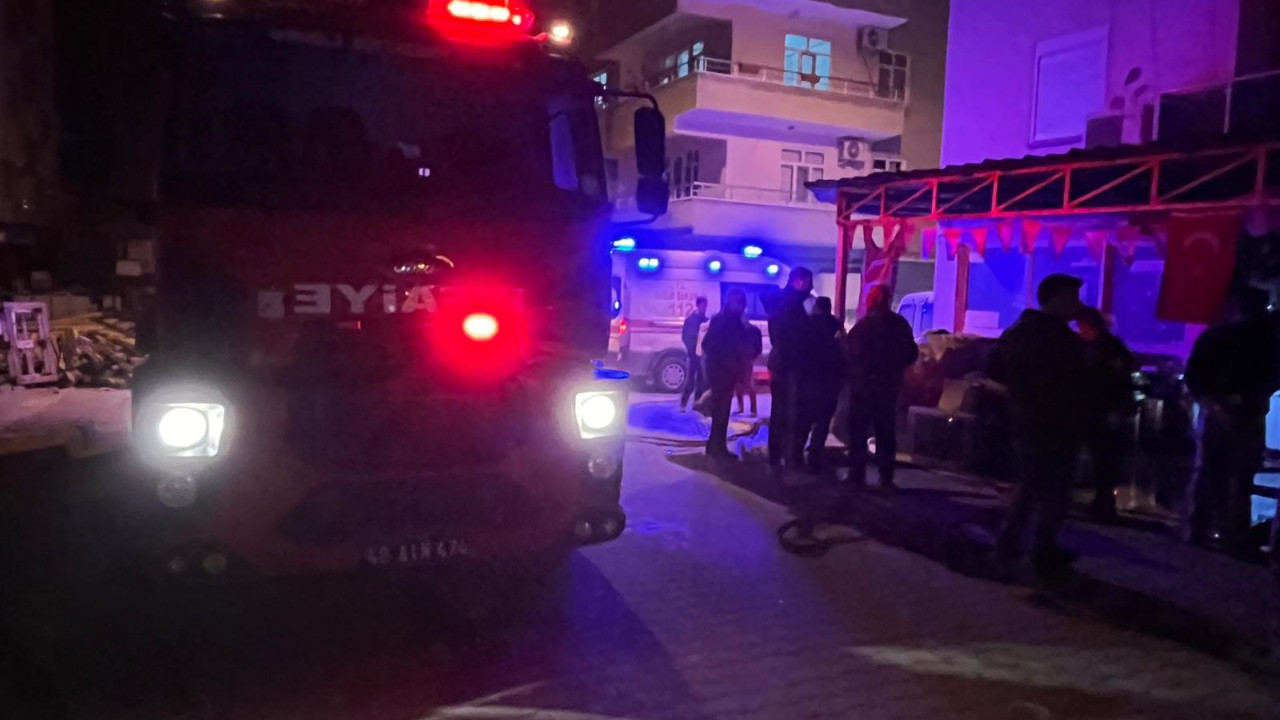 Yatağan’da bisiklet tamirhanesinde yangın paniği