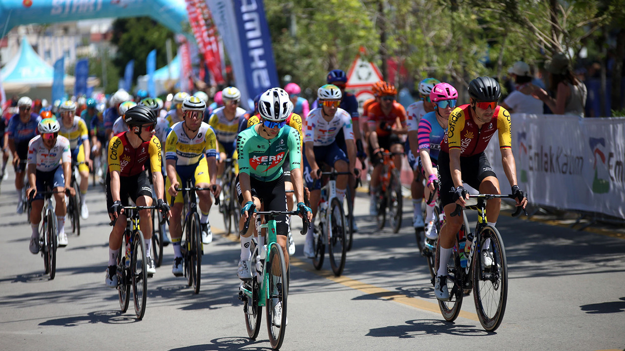 61. Cumhurbaşkanlığı Türkiye Bisiklet Turu'nda Aydın-Marmaris etabı başladı