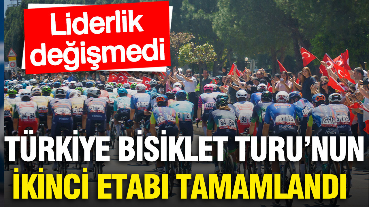 61. Cumhurbaşkanlığı Türkiye Bisiklet Turu'nun ikinci etabını da Tom Crabbe kazandı