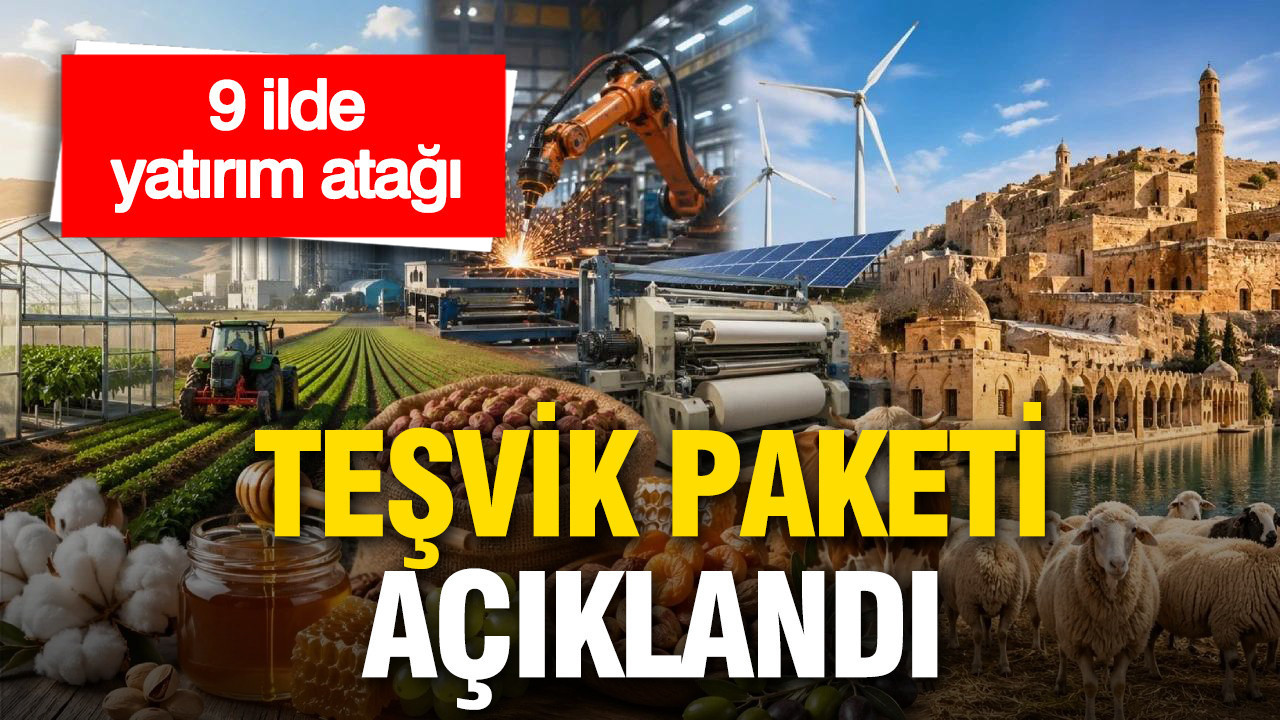 9 il için yatırım atağı: Teşvik paketi açıklandı