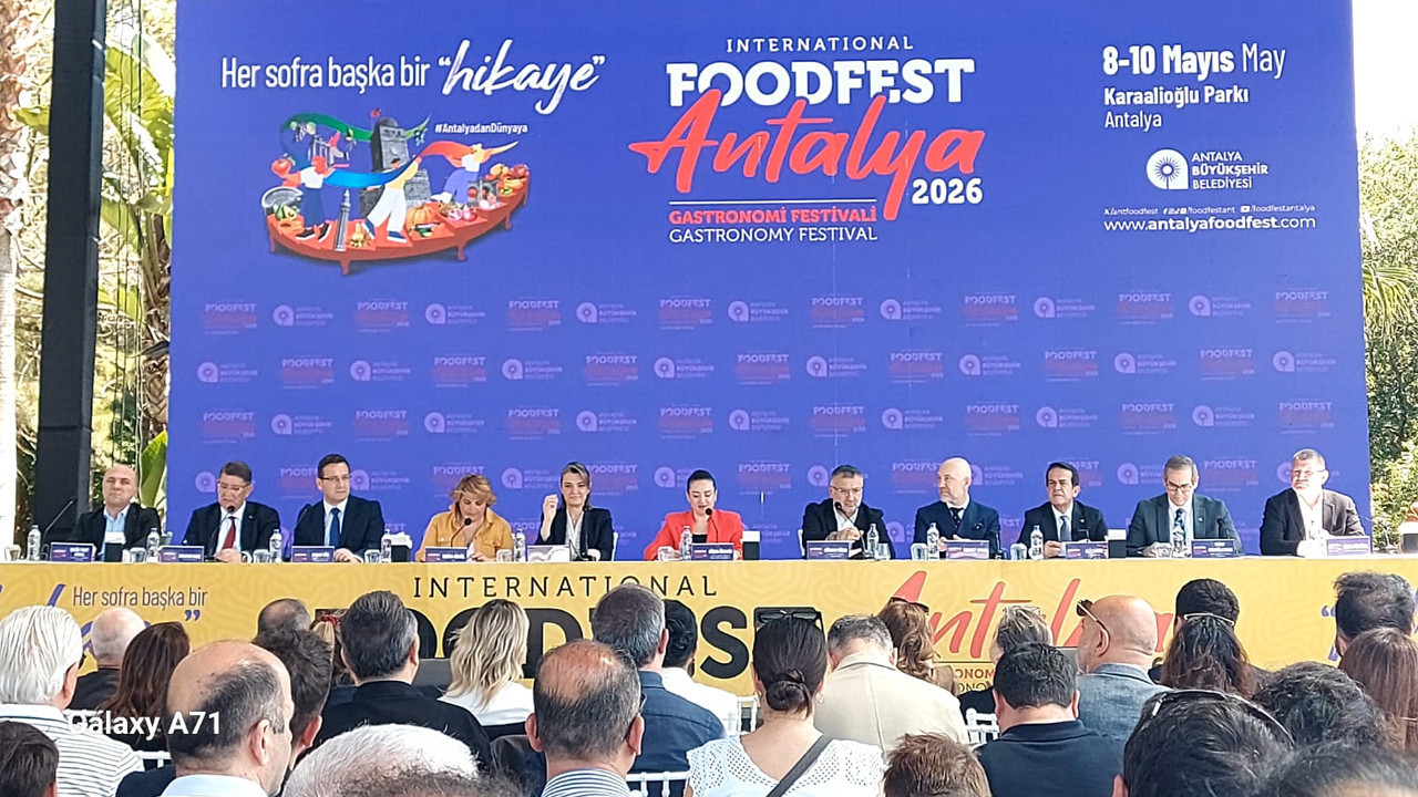 Antalya'da gastronomi rüzgarı: Foodfest heyecanı başladı