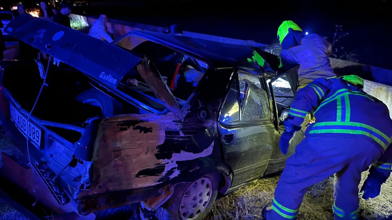 Balıkesir'de feci kaza: 2 kişi yaralandı