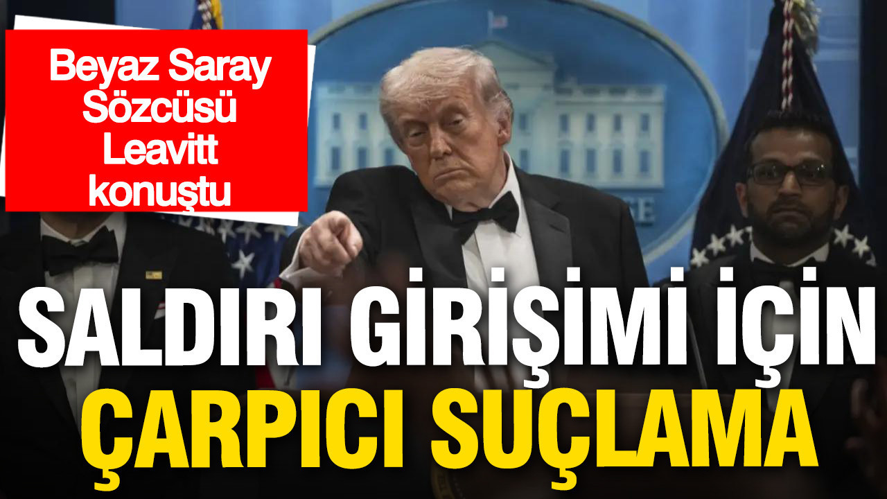 Beyaz Saray’dan Trump’a saldırı girişimi için çarpıcı suçlama