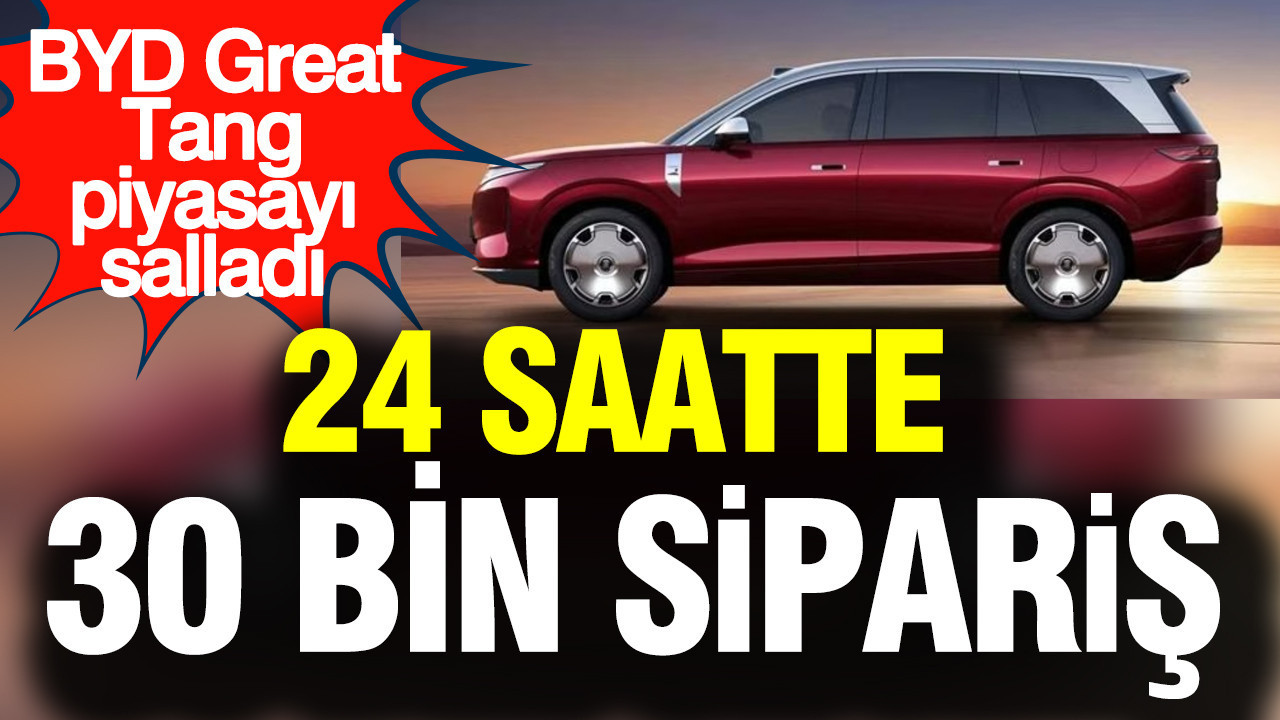 BYD Great Tang'e ilk günde büyük ilgi