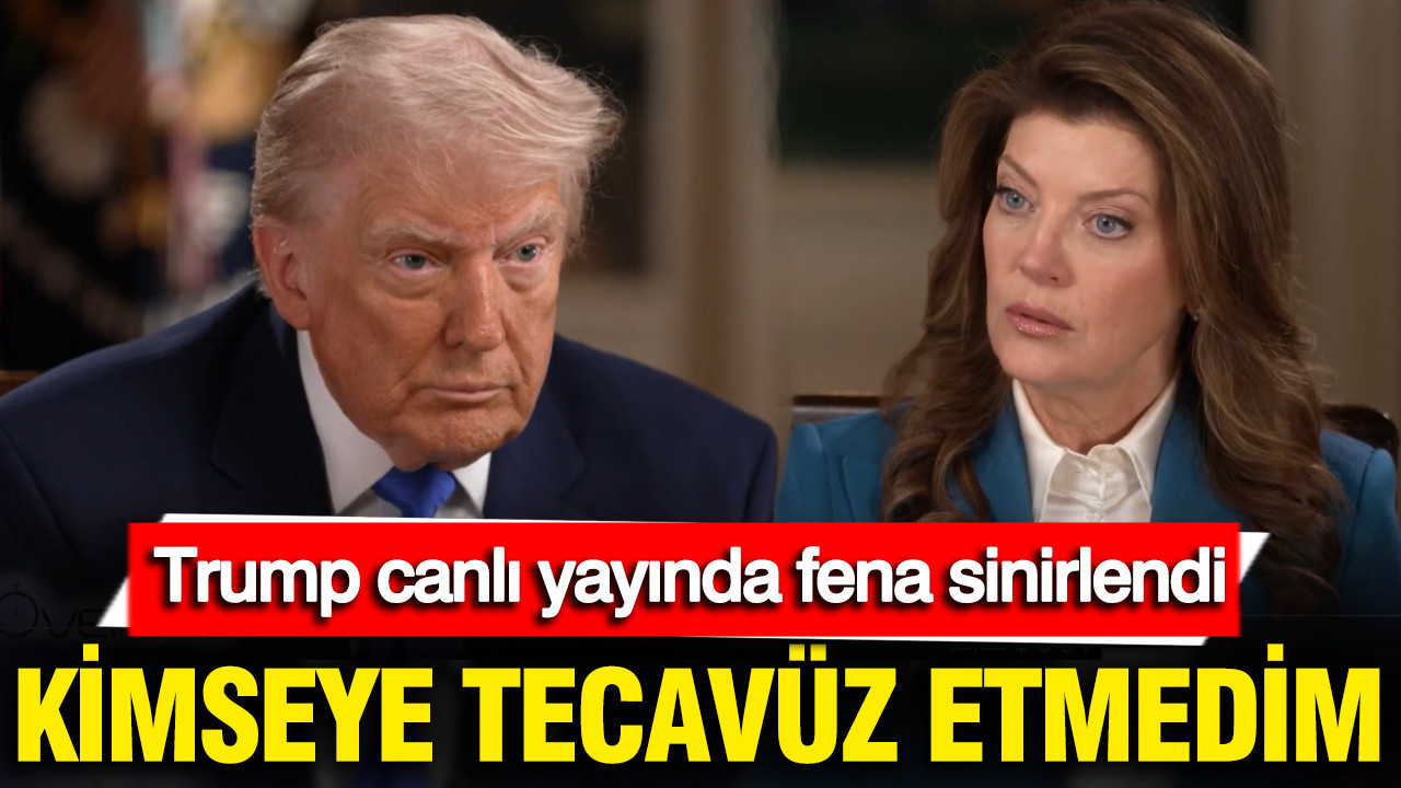 Donald Trump fena sinirlendi: Ben kimseye tecavüz etmedim