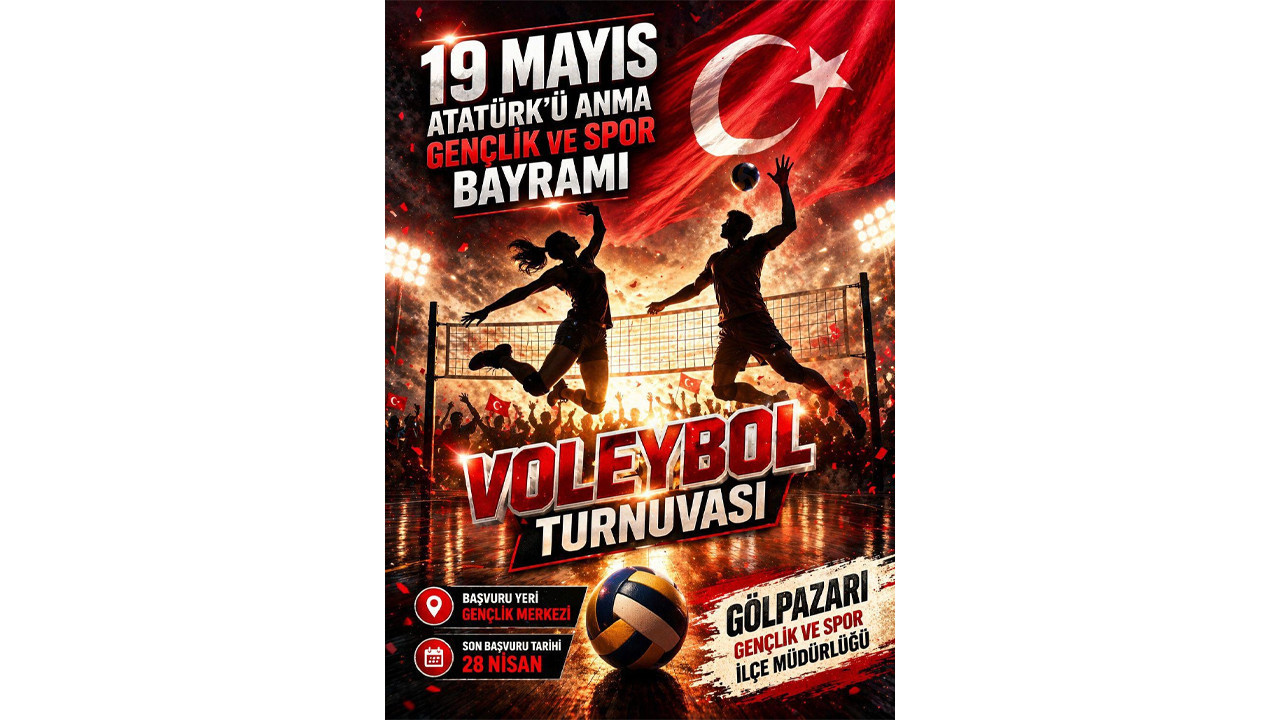 Gölpazarı’nda Voleybol Turnuvası düzenlenecek