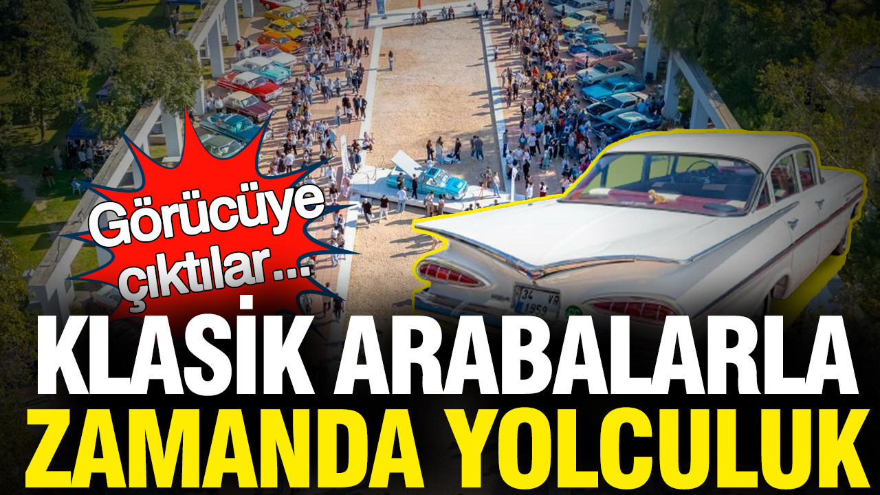 Klasik arabalarla zamanda yolculuk
