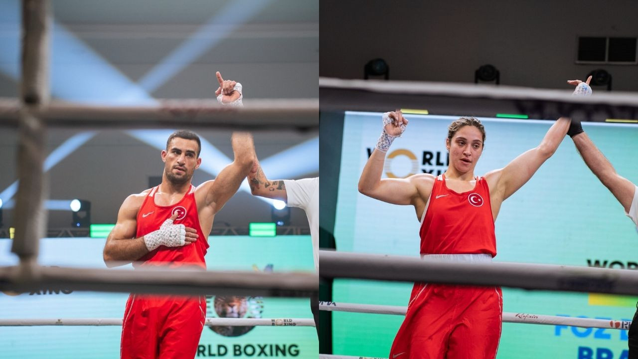 Milli boksörlerden Brezilya’da çifte bronz madalya