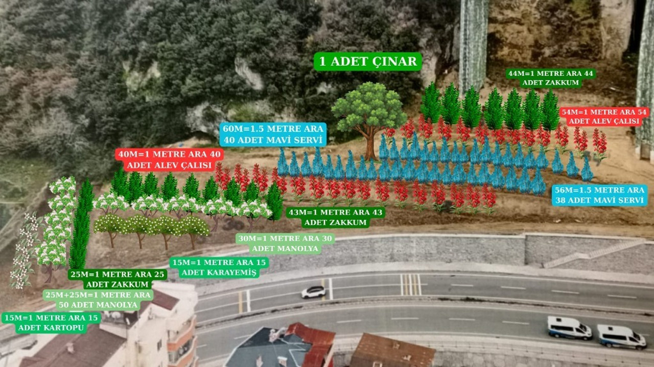 Trabzon Barosu’ndan anlamlı proje: Doğaya ve kente kalıcı katkı