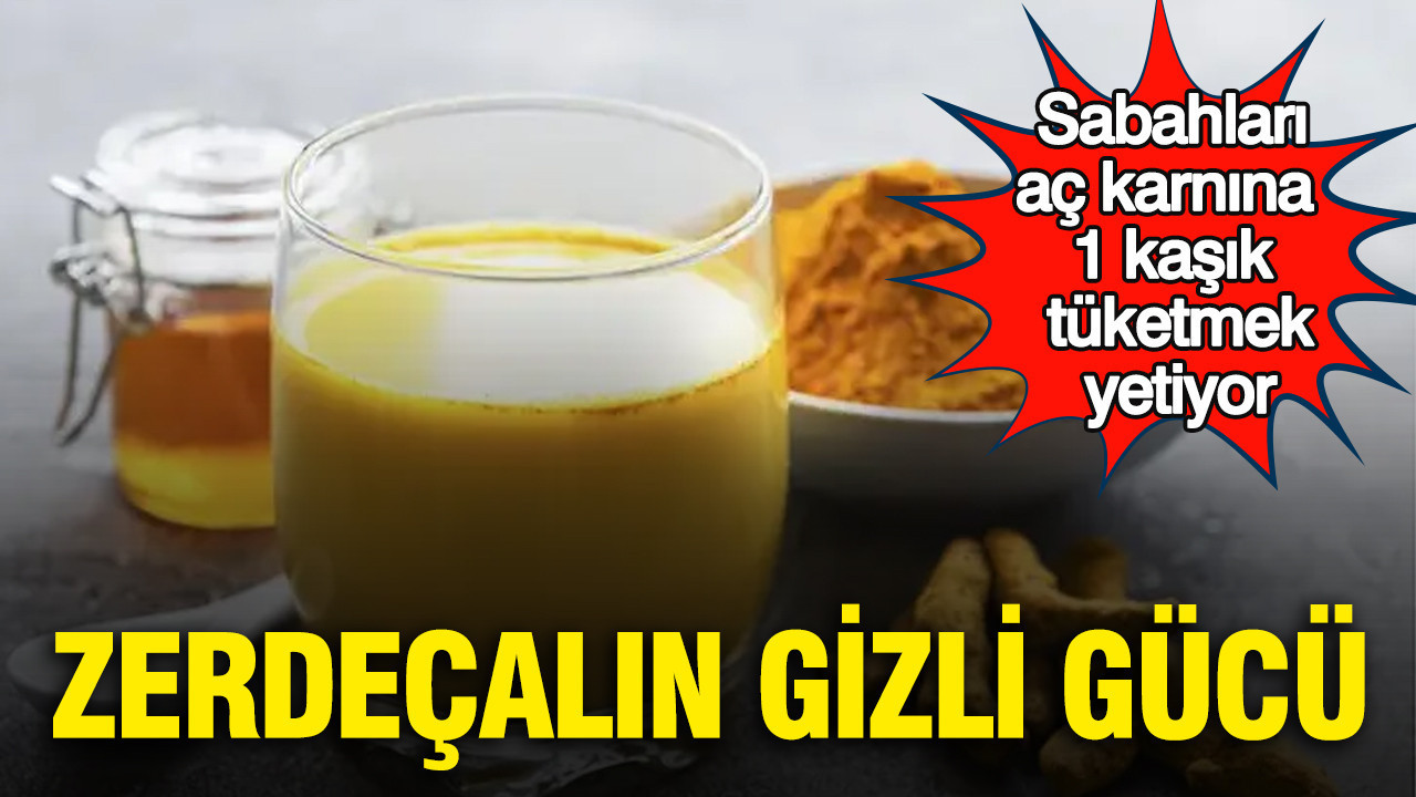 Zerdeçalın gizli gücü: Sabahları aç karnına 1 kaşık tüketmek yetiyor