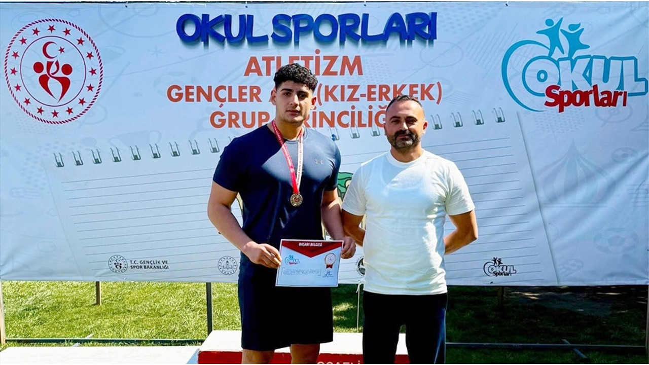 Abdulkerim Akdaş’dan gülle atmada bir şampiyonluk daha