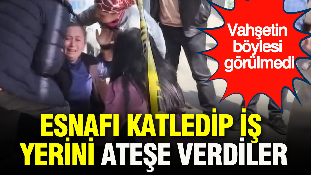Esnafı katledip iş yerini ateşe verdiler: Vahşetin böylesi görülmedi