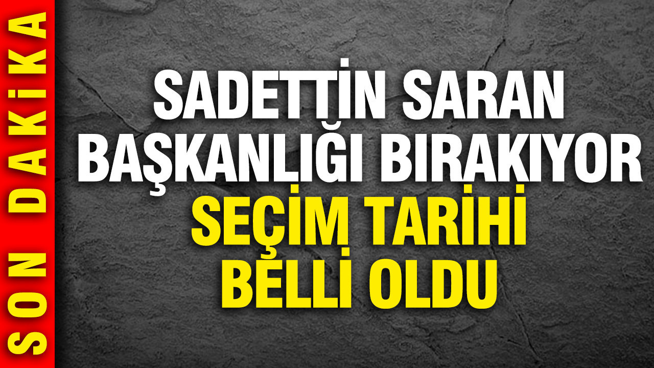 Son Dakika... Fenerbahçe seçime gidiyor, Saran aday olacak mı?