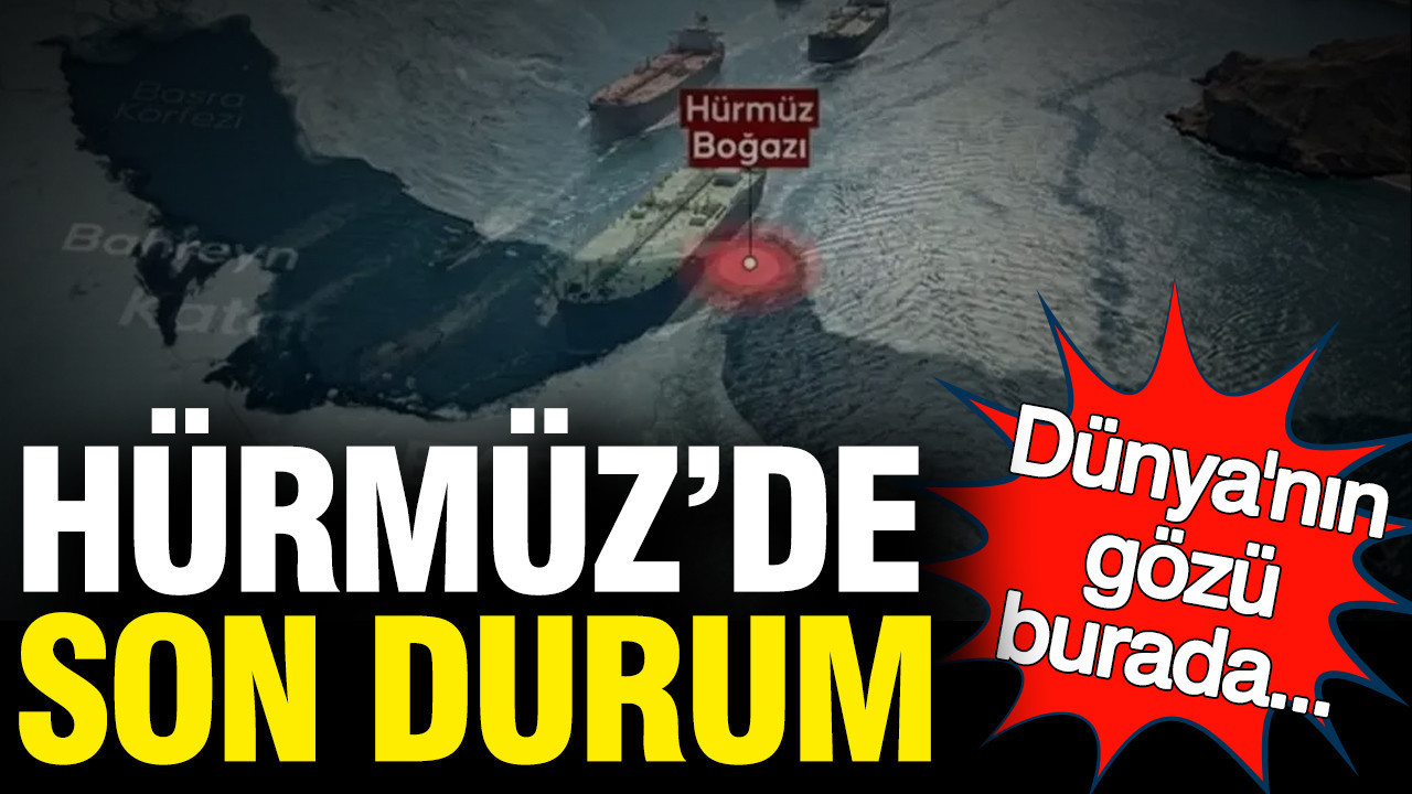 Hürmüz Boğazı'ndaki son durum: "Kritik bir hareketlilik..."