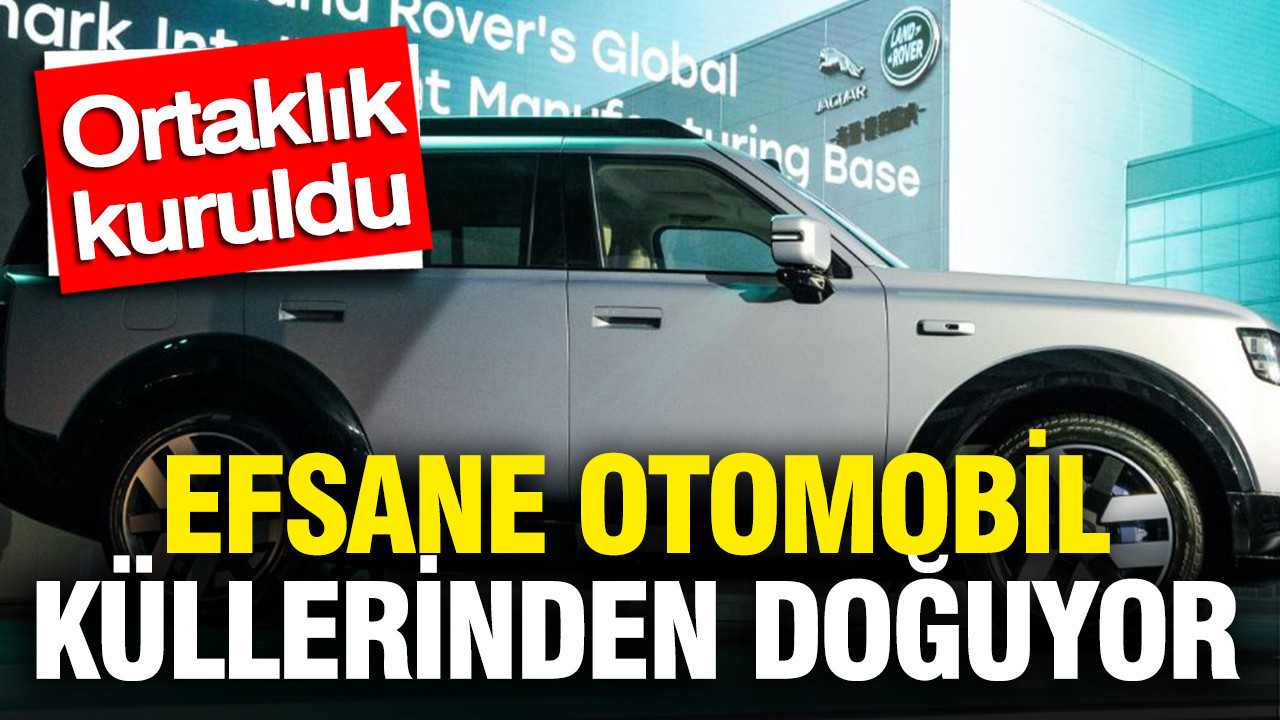 Ortaklık kuruldu: Efsane otomobil küllerinden doğuyor