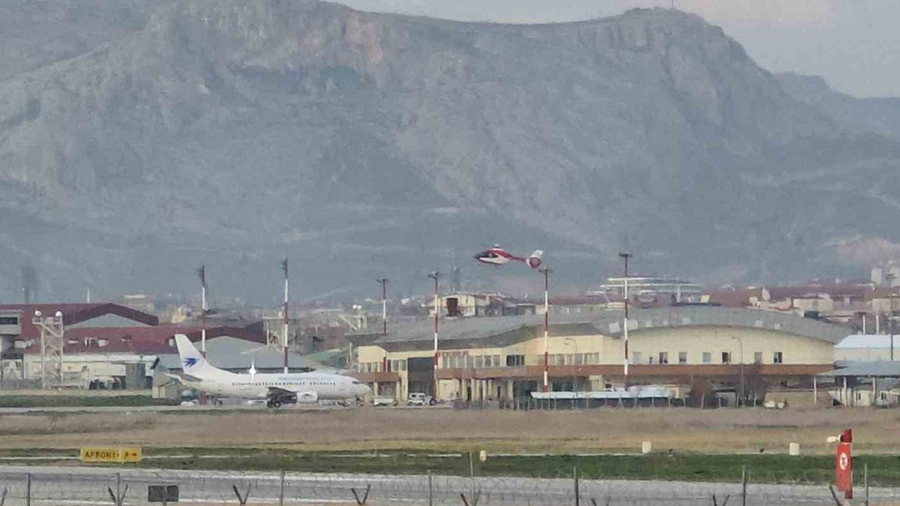 Prematüre bebek için kritik sevkiyat: Ambulans helikopter bu kez onun için kalktı