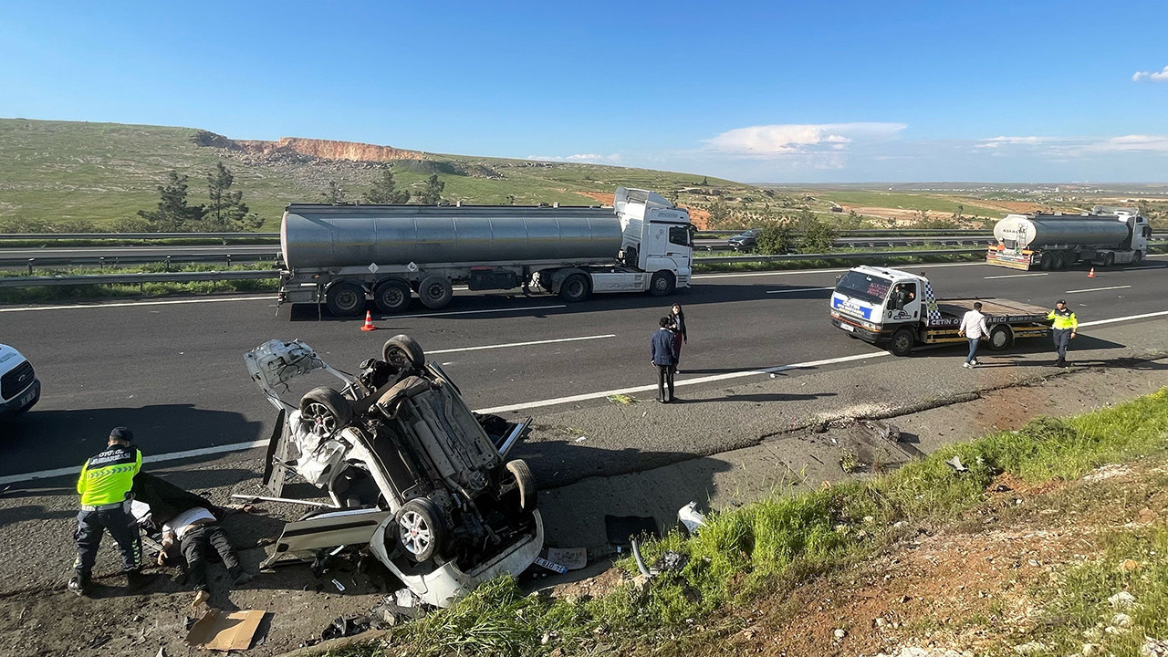 Şanlıurfa'da feci kaza: 3 ölü, 5 yaralı