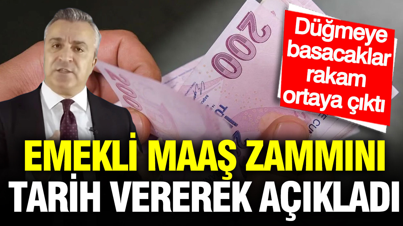 SGK uzmanı Özgür Erdursun yeni emekli maaş zammını açıkladı: Bu tarihte düğmeye basacaklar