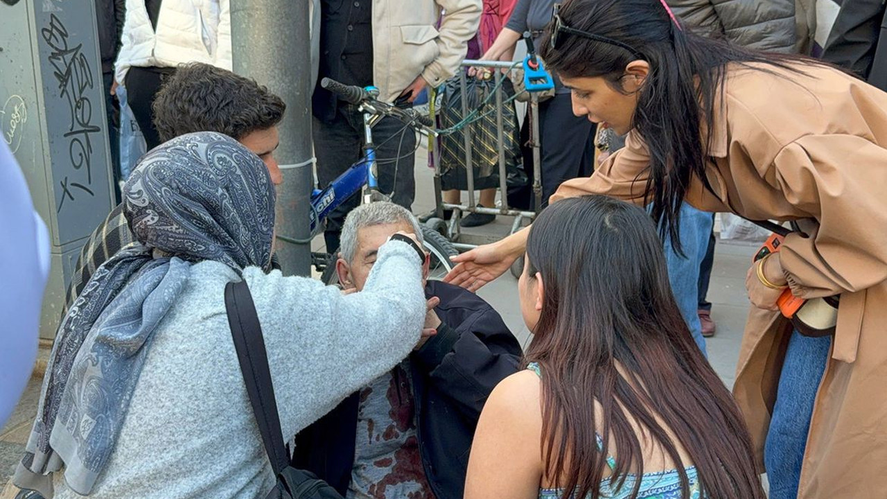 Sokak ortasında dehşet anları: 14 yaşındaki çocuk ile yaşlı adam arasında kanlı kavga