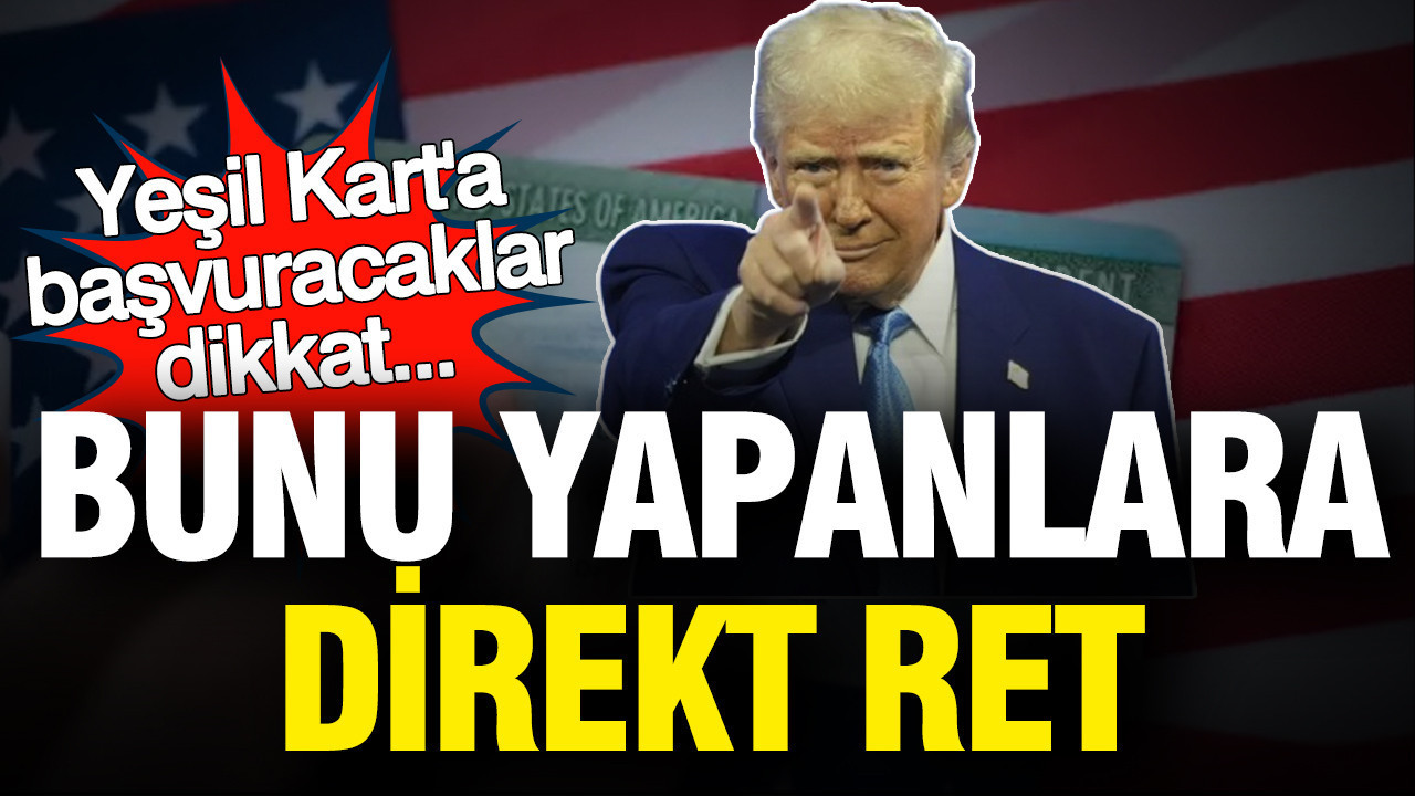 Yeşil Kart'a başvuracaklar dikkat: İsrail'i eleştirenlere direkt 'ret' iddiası