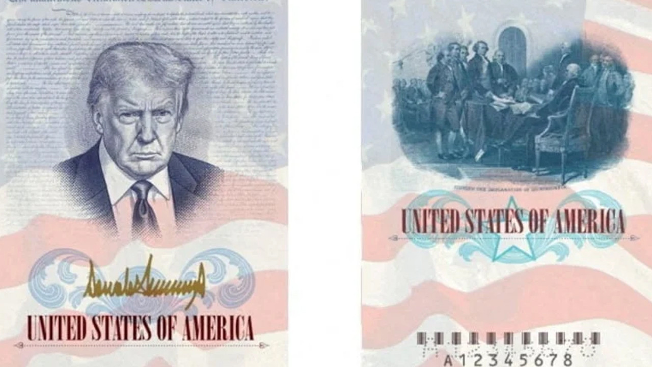 ABD, Trump fotoğrafı bulunan pasaportlar basacak