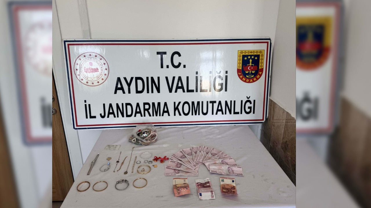 Aydın’da 850 bin TL’lik hırsızlık: Evden altın ve para çalan şüpheli tutuklandı