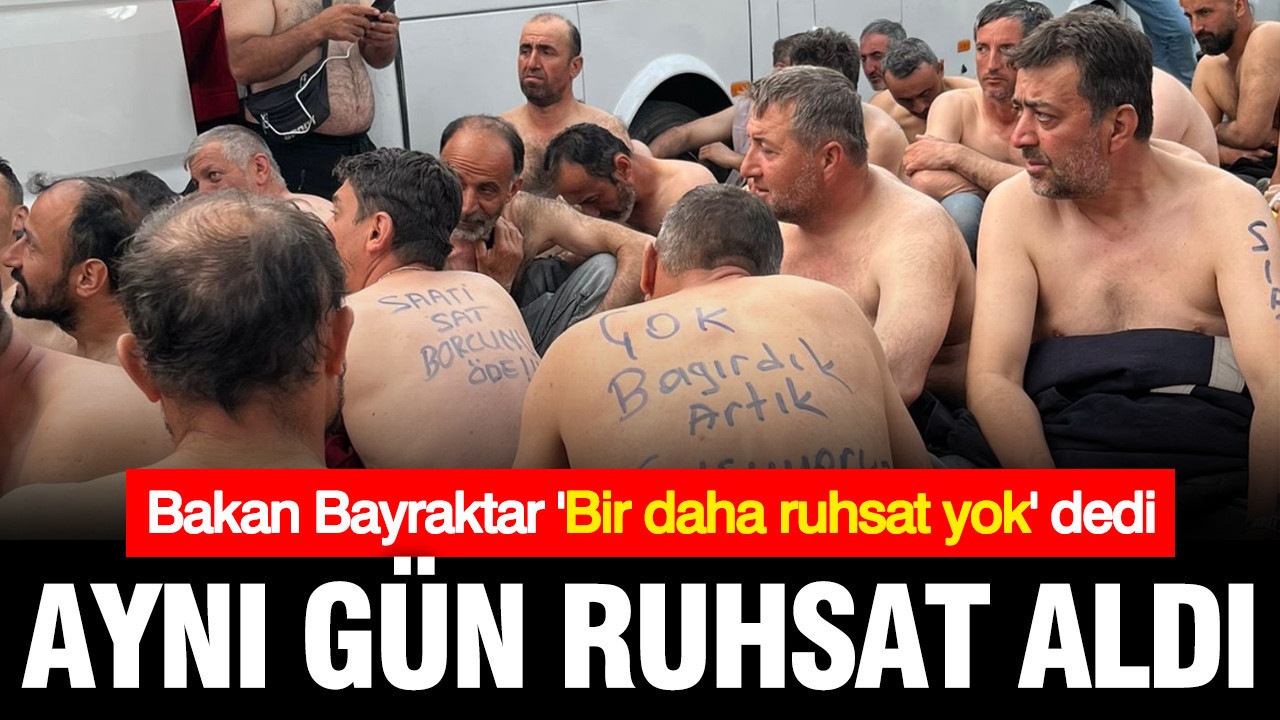 Bakan Bayraktar 'Bir daha ruhsat yok' dedi; Yıldızlar SSS Holding aynı gün yeni ruhsat aldı
