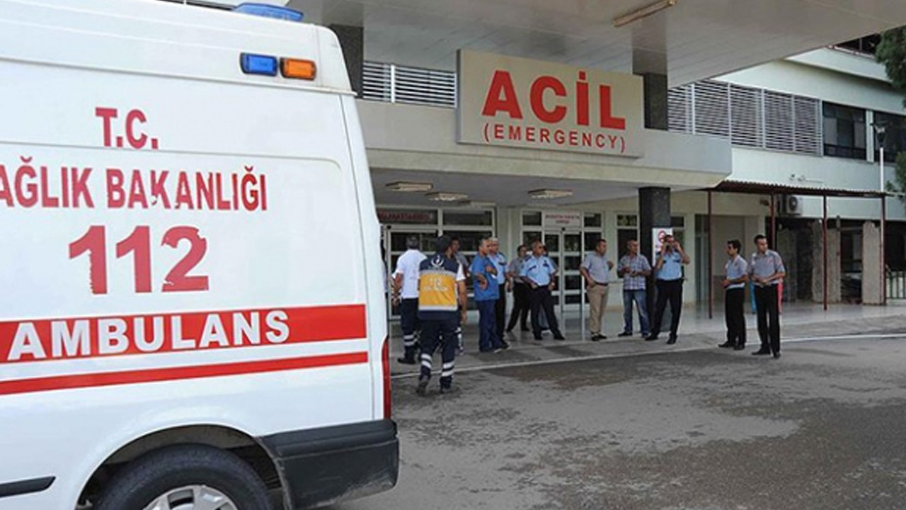 Başına düşen demir plaka sonu oldu: İnşaatta dehşet anları