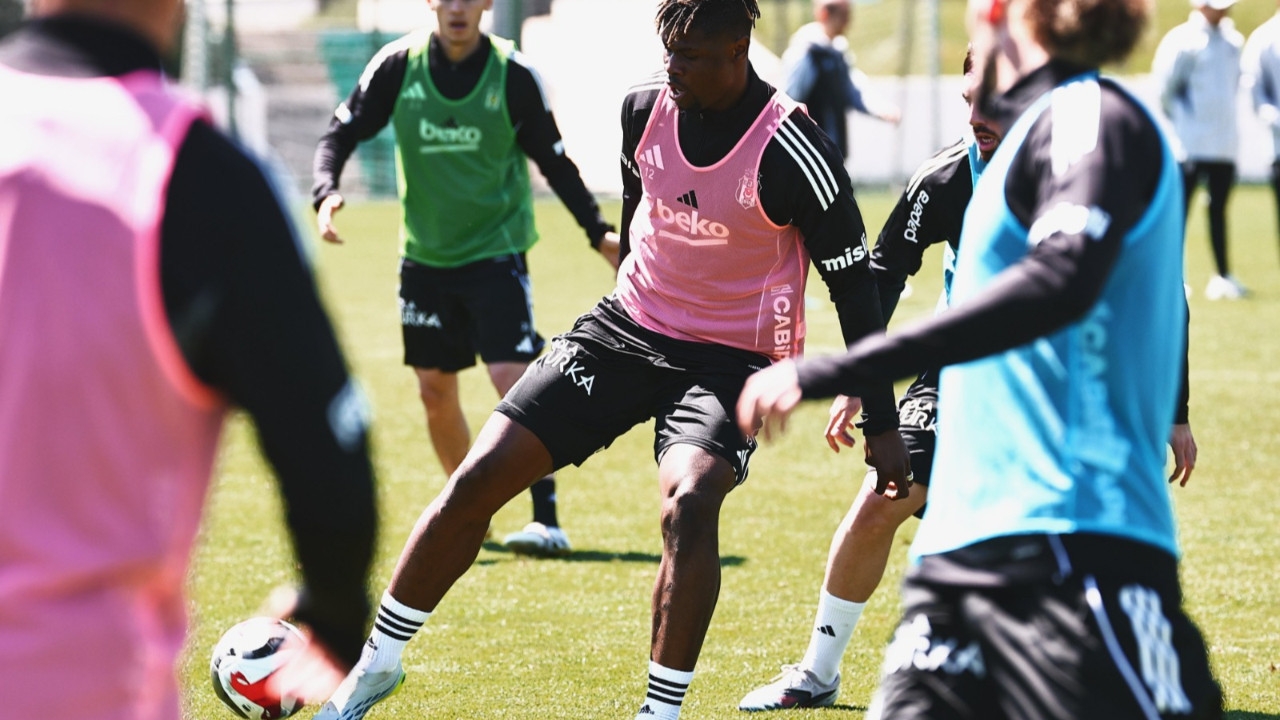 Beşiktaş, Gaziantep FK maçının hazırlıklarını sürdürdü