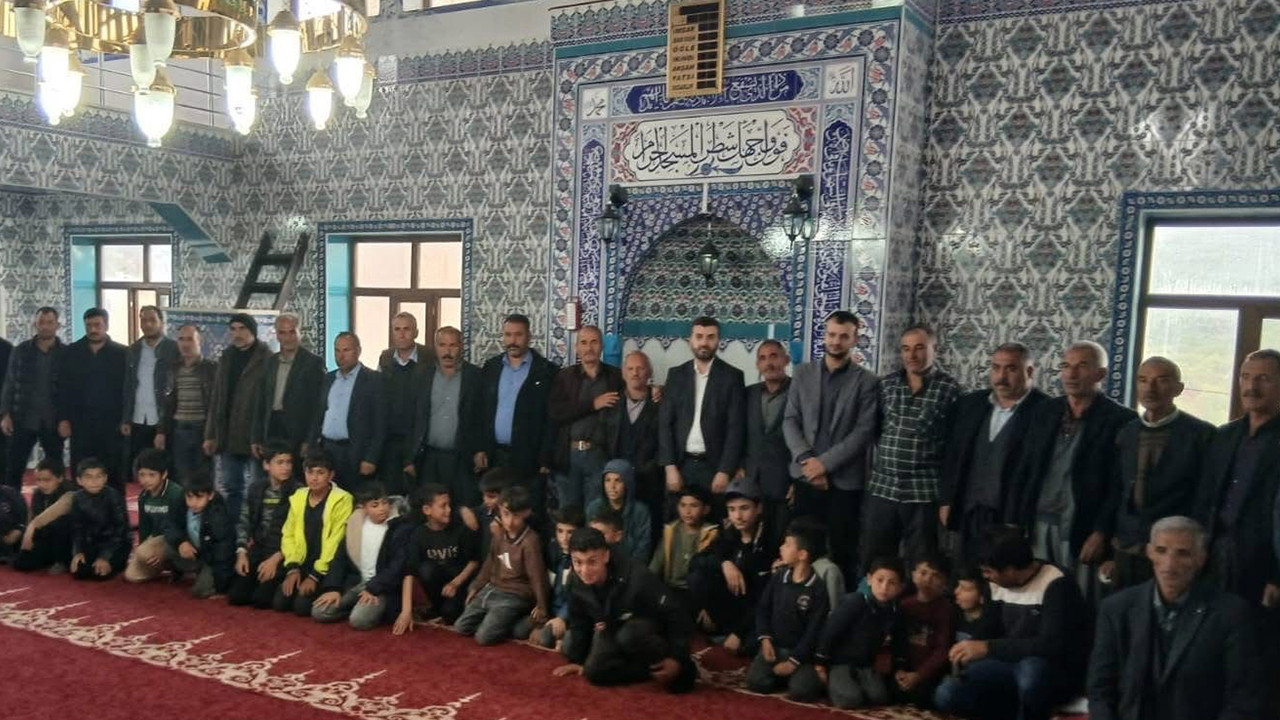 Çermik’te mevlit programı düzenledi