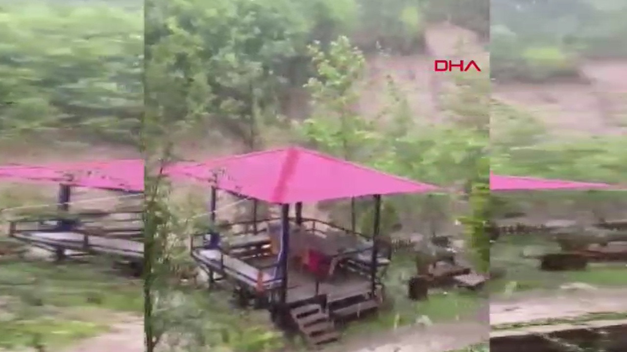 Osmaniye'yi sağanak vurdu: Yollar su altında kaldı