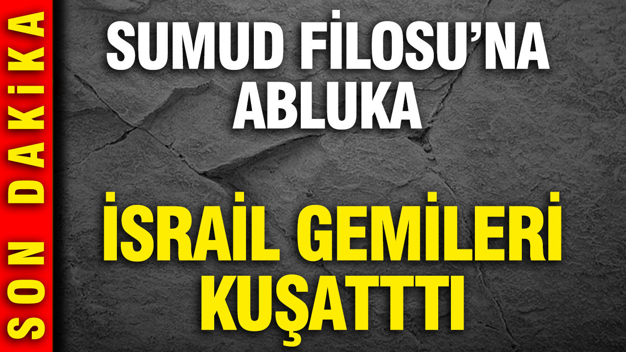Sumud Filosu'na abluka: İsrail gemileri kuşattı