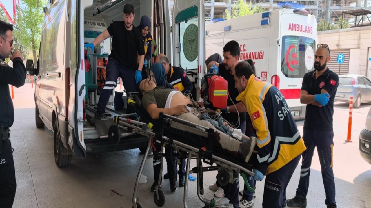 Tamir için gittiği iş yerinde silahlı saldırıya uğradı