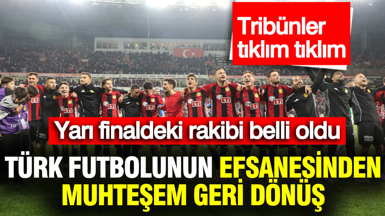 Türk futbolunun efsanesinden muhteşem geri dönüş: Yarı finaldeki rakibi belli oldu
